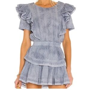 Love shack fancy Natasha mini dress size P